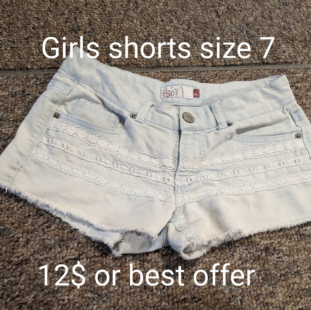 Girls jeans and shorts